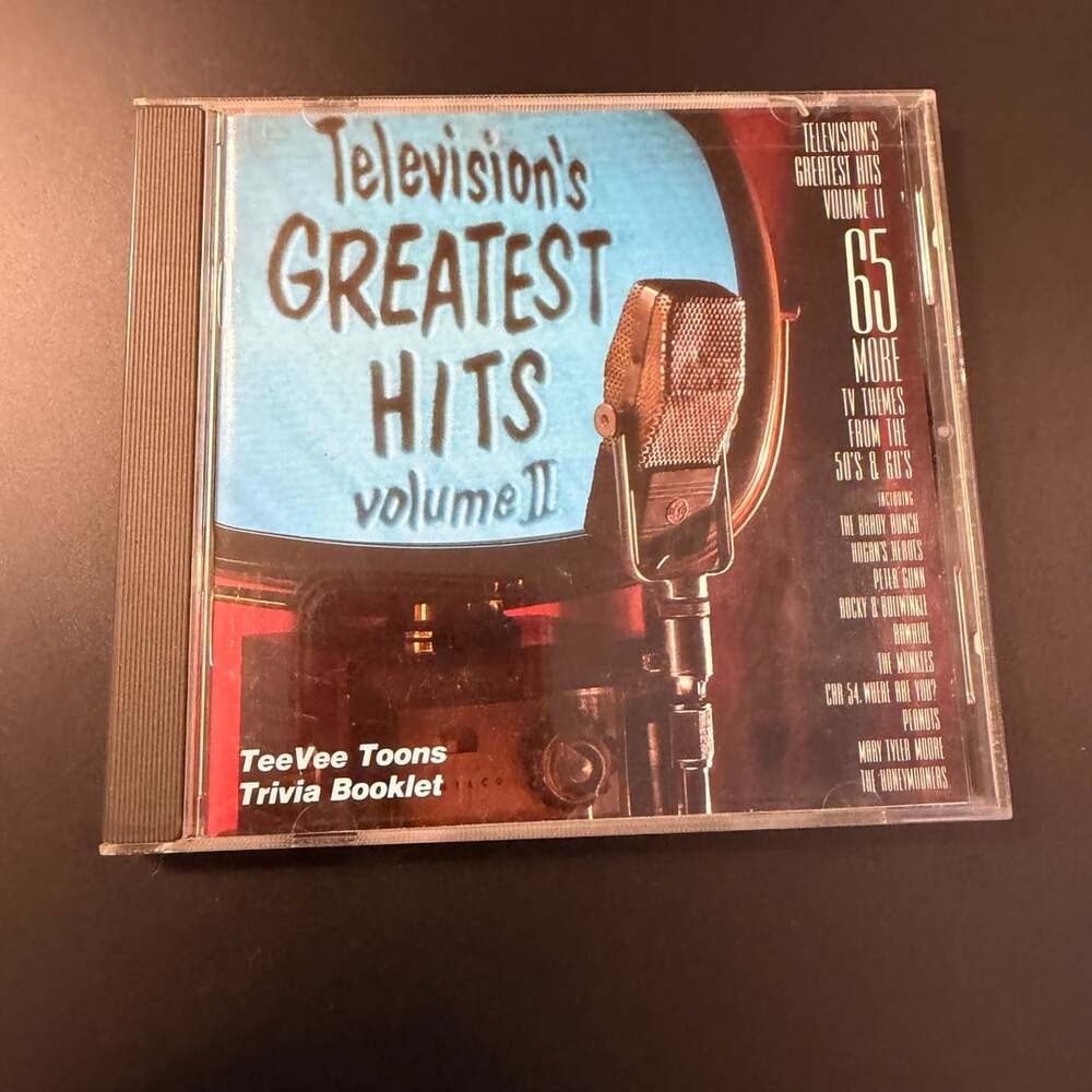 Televisions Greatest Hits Volume II CD 65 TV Themes 50s 60s TVT Records